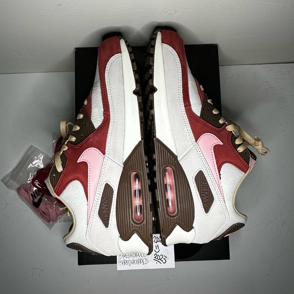 NWT 2021 NIKE AIR MAX 90 NRG “BACON” MENS SZ 10 DEADSTOCK OG ALL - Picture 6 of 16